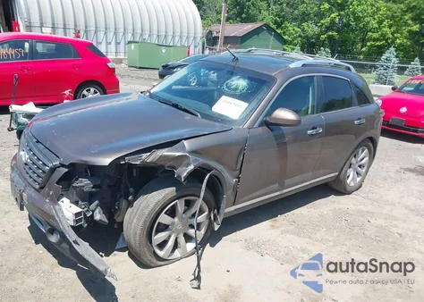 2008 Infiniti Fx35 from USA, damaged, VIN JNRAS08W18X200394